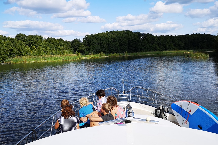 Hausbootferien in Brandenburg - Entspannung an Bord