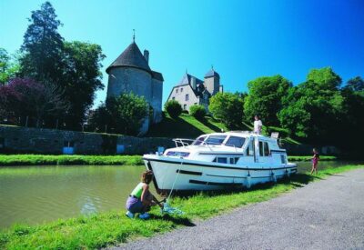 Canal du Nivernais Bootsfahrt