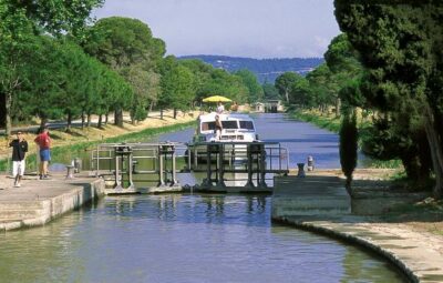 Schleuse am Canal du Midi