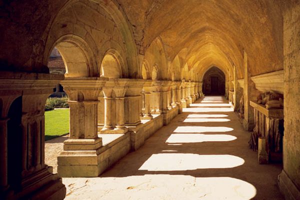 Fontenay Abtei im Burgund Bourgogne