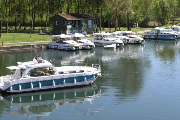Hafen Sireuil von Nicols im Gebiet Charente