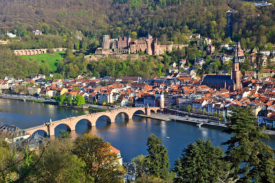Heidelberg Hausbootfahrt am Neckar