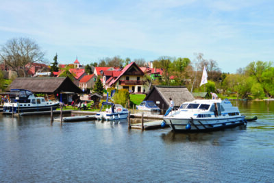 Kleinseenplatte Hafen in Mecklenburg