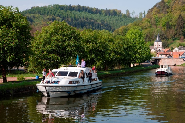 Hausboot von Le Boat in Lutzelbourg Elsass