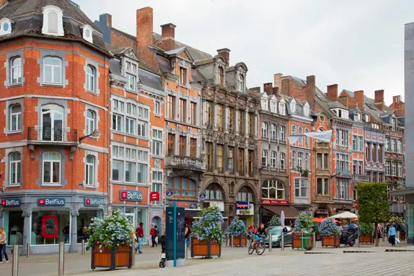 Rue de Marchovelette in Namur Ardennen