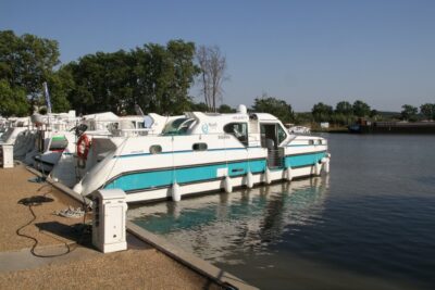 Übernachtungsplatz am Canal du Midi