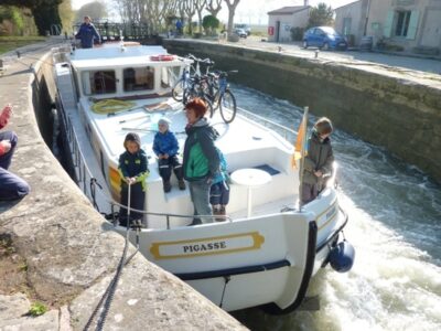 Entspannt Schleusen Canal du Midi