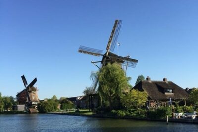 Windmühlen Hausbootreise in Holland