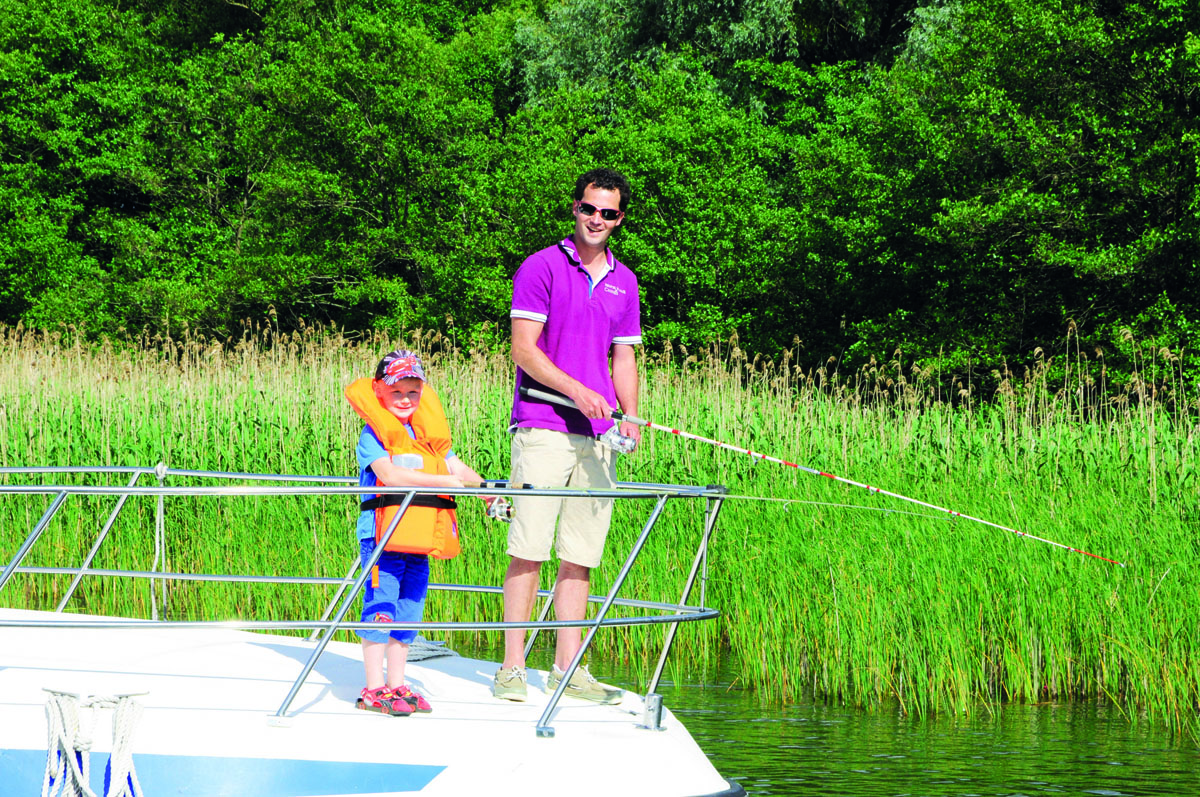 Angeln auf Tarpon Hausboot Mecklenburg