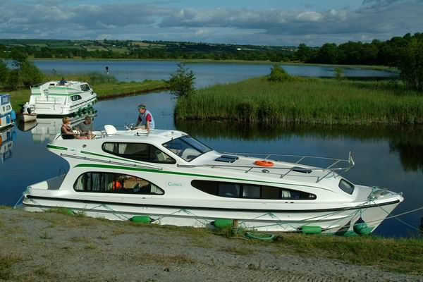 Anlegestelle für Hausboote in Irland