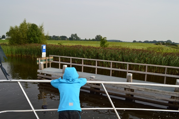 Anleger für Boote in Friesland Niederlande