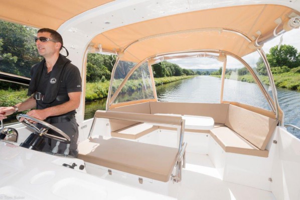Ansicht Sonnendeck Torridon Boot
