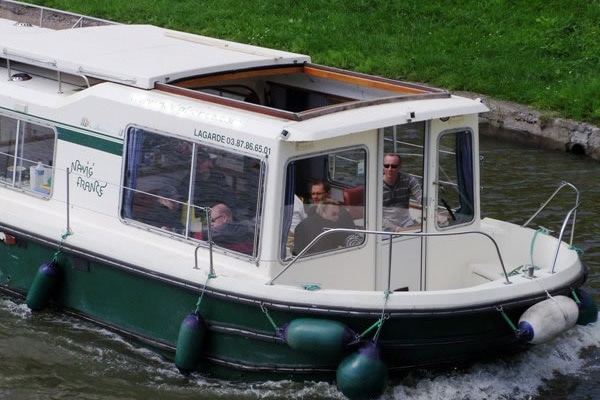 Bugansicht der Eau Claire 1400 im Elsass