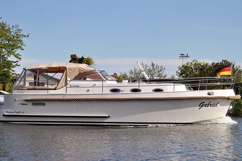 Motoryacht Passion Classic 10.00 - Yachtcharter Schoners Wehr