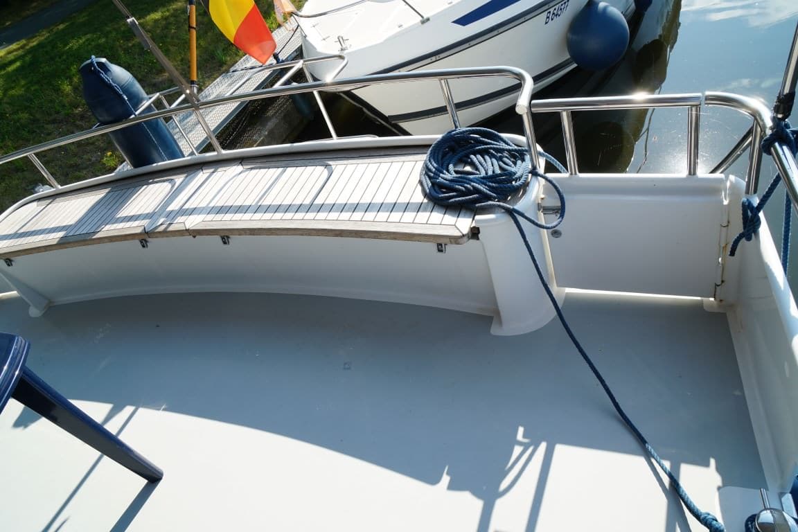 Außendeck Motoryacht Ryna 1400 Senne