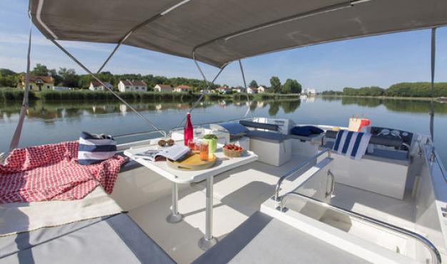 Aussensteuerstand Horizon Boot