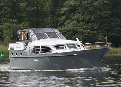 Aventura 43 in Fahrt