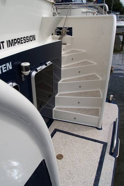 Badeplattform Motoryacht Impression 1400