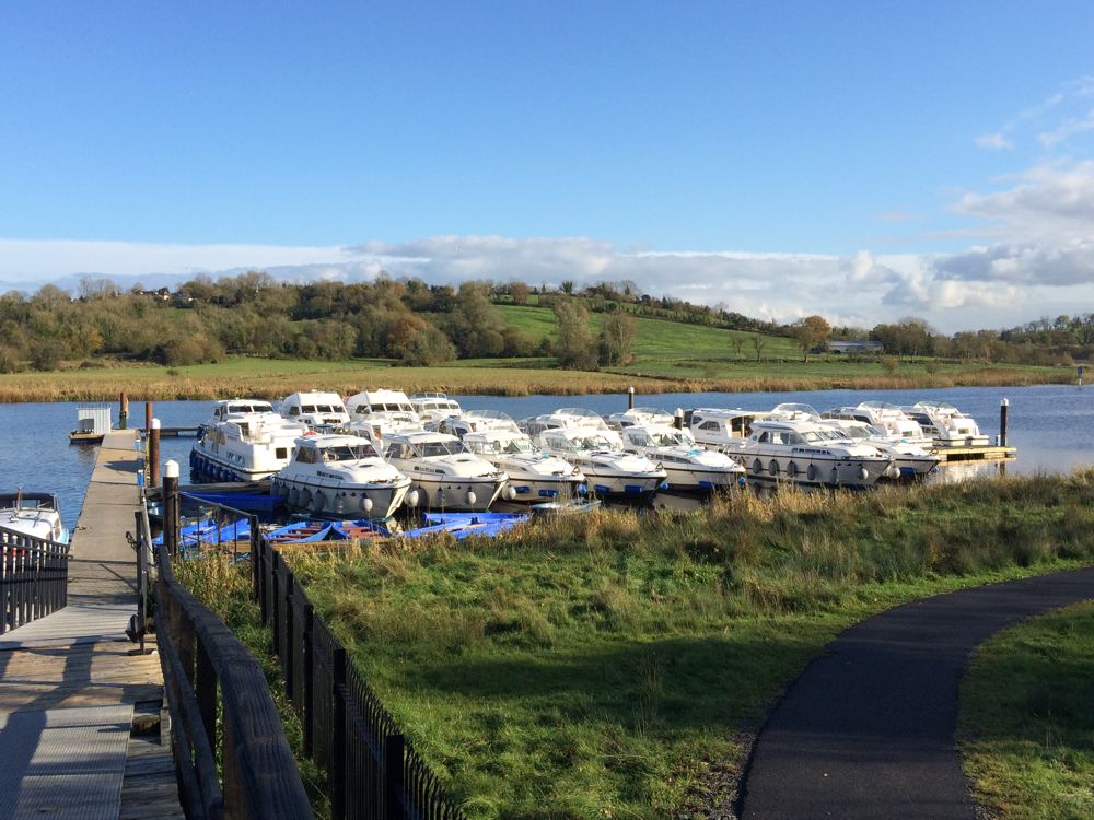 Hafen in Bellanaleck am Shannon