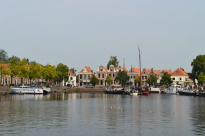 Hafen Blokzijl in Holland Friesische Seenplatte