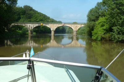 Brücke auf der Saone