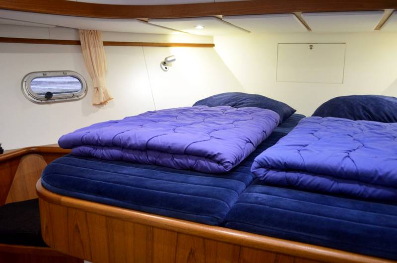 Bugkabine Doppelbett Motoryacht Advantage 38 Drait 133