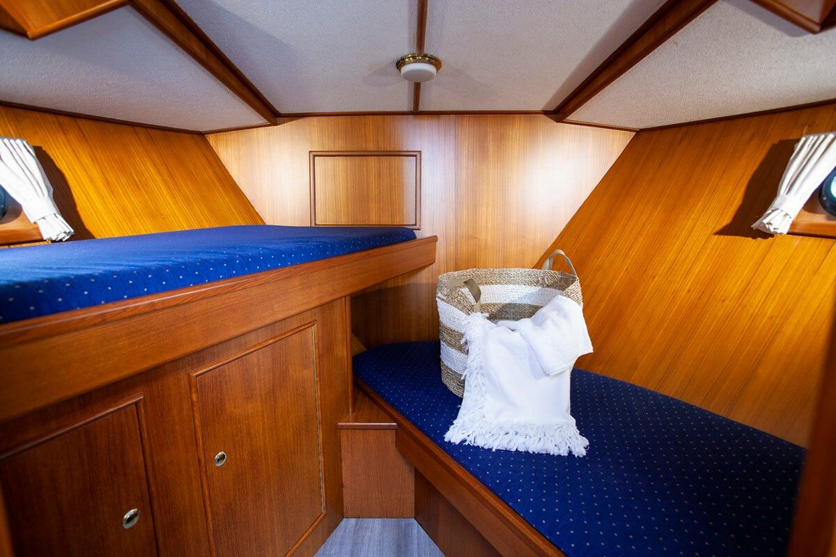 Bugkabine Motoryacht Irnzor 1070