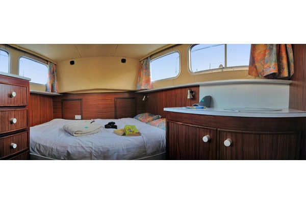 Bugkabine auf Penichette 935 Hausboot
