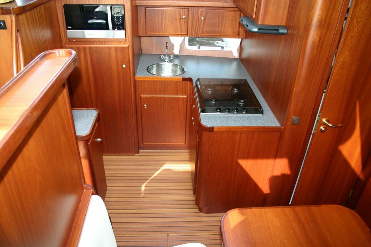 Küche Motorboot BWS 1500 Mirthe