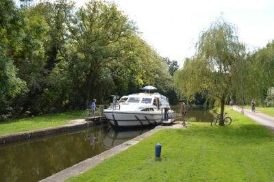 Reisebericht Canal du Nivernais in der Schleuse