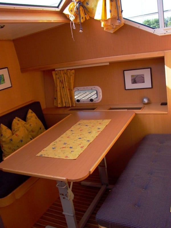 Essbereich Boot Renal 40 