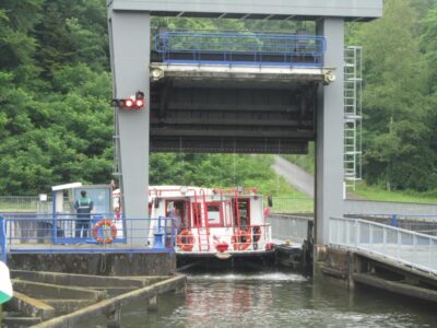 Einfahrt Schiffshebewerk Arzviller
