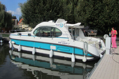 An der Anlegestelle am Steg