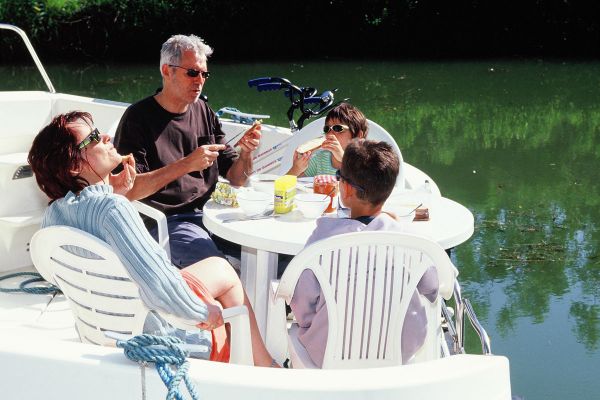 Entspannen auf der Terrasse Sedan Reihe