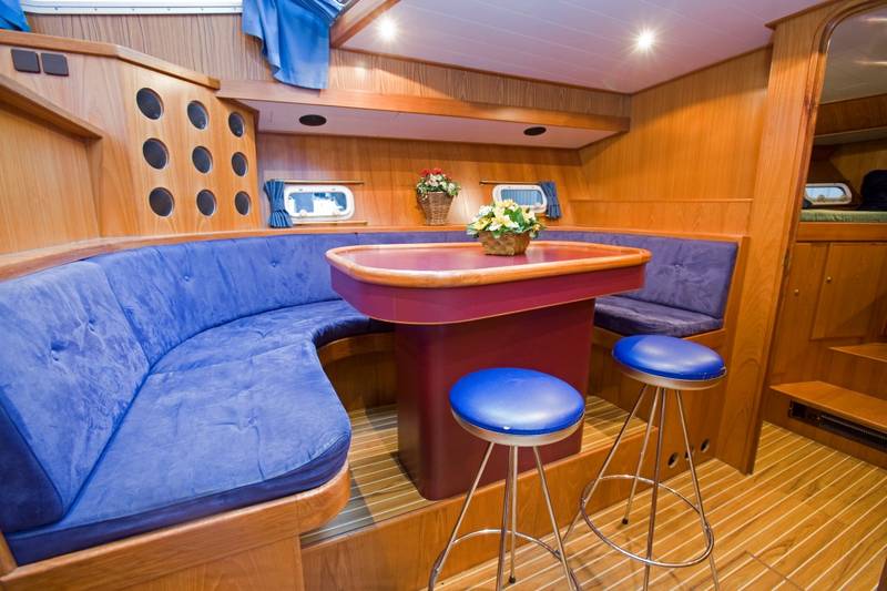 Küche und Essbereich Motoryacht Renal 50 Drait 22