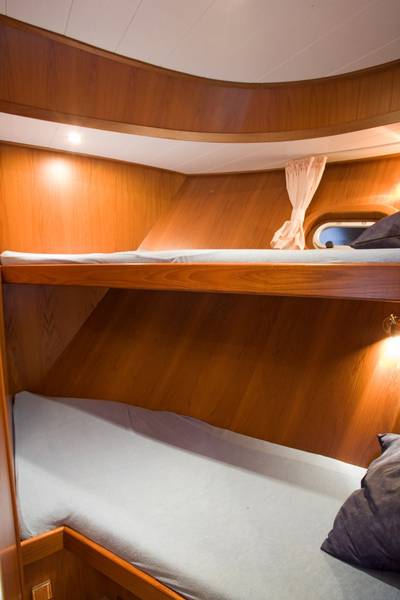 Schlafkabine Etagenbett Motoryacht Impression 1280