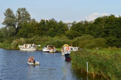 Naturanleger in der friesischen Seenplatte in Holland