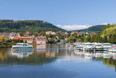 Hafen Saverne Hausbooturlaub Elsass