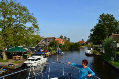 Hausboot in Friesland