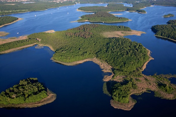 Masurische Seenplatte in Polen