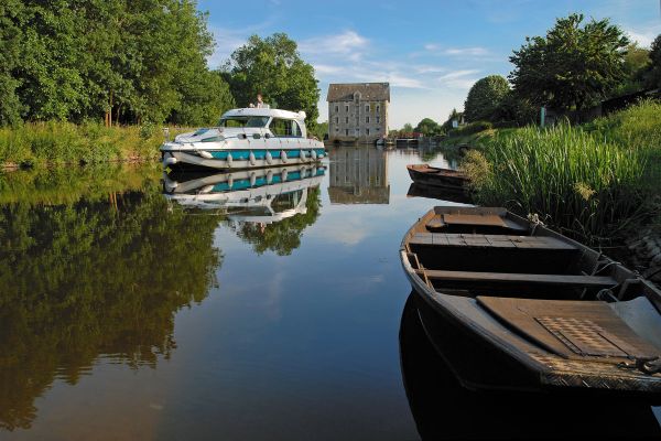 Nicols Boot in Frankreich unterwegs