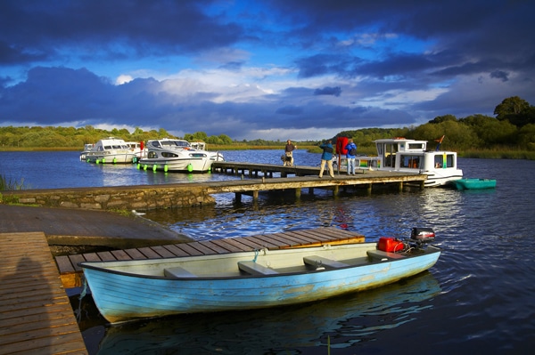 Hausbootferien Shannon Hafen