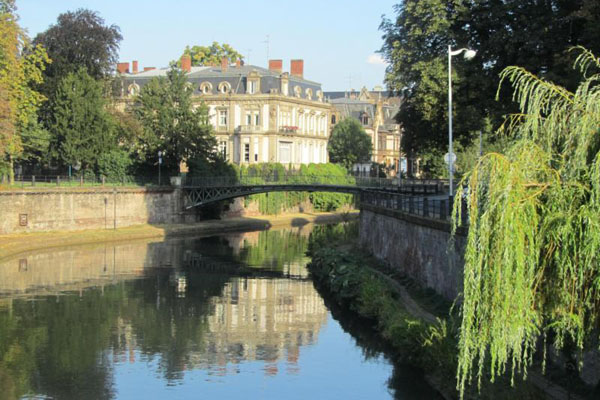 Hausbooturlaub Wasserstraße Elsass