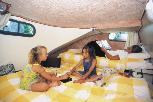 Heckkabine Confort 1100 mit 3 Betten