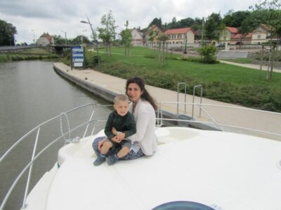 Im Hafen von Saaralbe Elsass