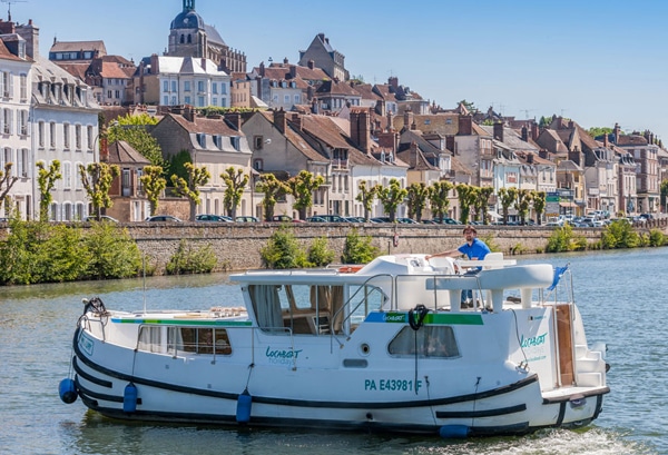 Penichette in Fahrt in Frankreich