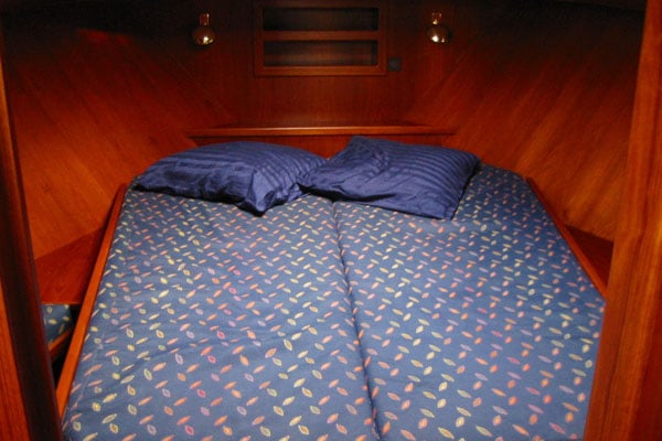 Doppelbett Bugkabine Boot Venus