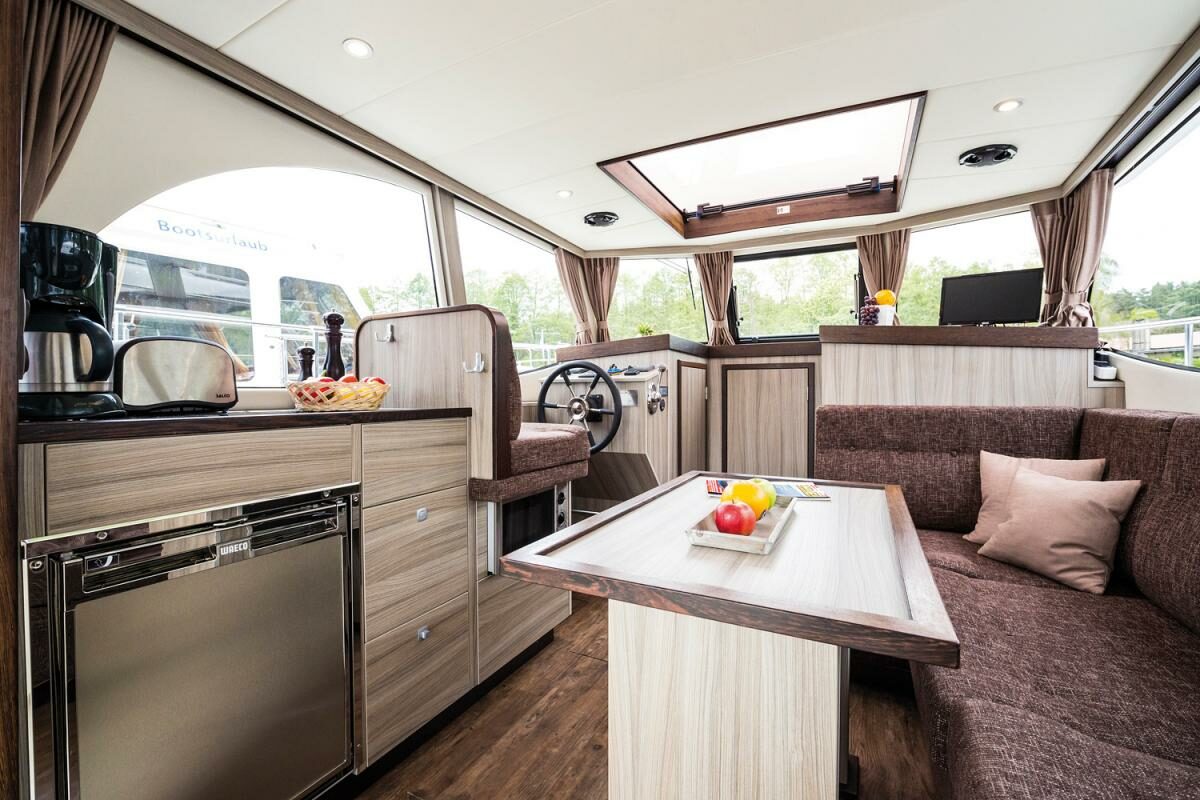 Küche und Salon auf Jetten 30