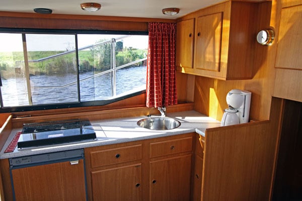 Küche Wolvenjacht 14 Motoryacht