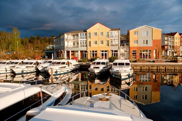 Hafen Marina Wolfsbruch Bootsurlaub Mecklenburg